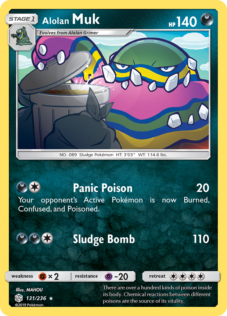 Alolan Muk (131/236) [Sun & Moon: Cosmic Eclipse] | Good Games Cannington