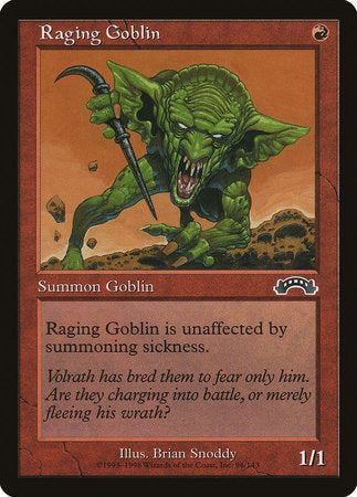 Raging Goblin [Exodus] | Good Games Cannington