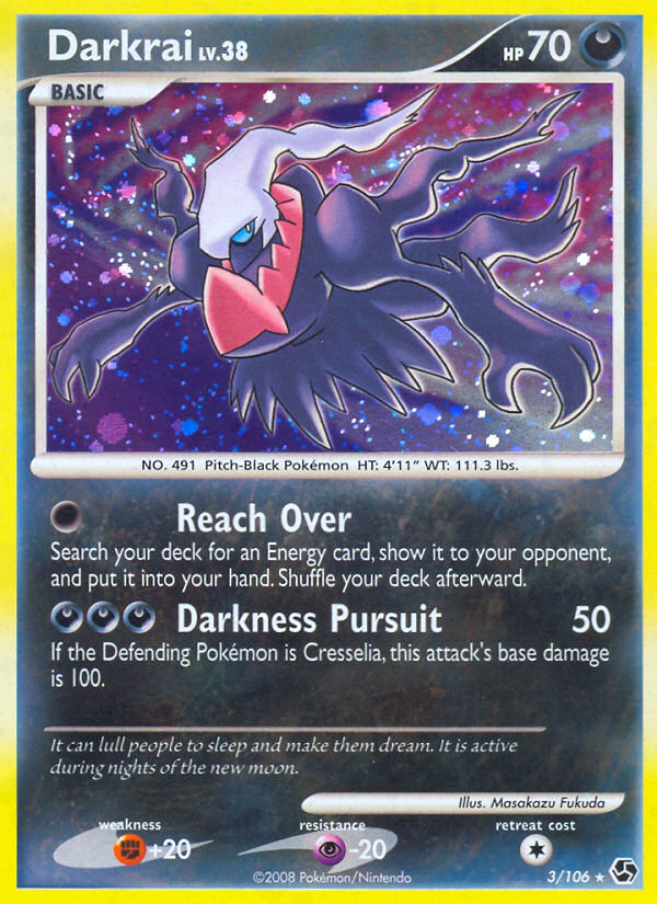 Darkrai (3/106) [Diamond & Pearl: Great Encounters] | Good Games Cannington