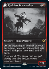 Reckless Stormseeker // Storm-Charged Slasher [Innistrad: Double Feature] | Good Games Cannington