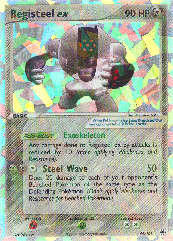 Registeel ex (99/101) [EX: Hidden Legends] | Good Games Cannington