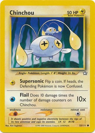 Chinchou (55/111) [Neo Genesis Unlimited] | Good Games Cannington
