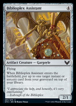 Biblioplex Assistant [Strixhaven: School of Mages] | Good Games Cannington