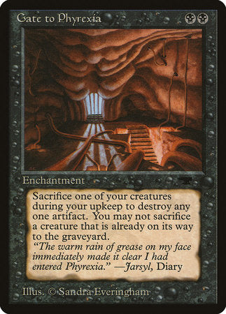 Gate to Phyrexia [Antiquities] | Good Games Cannington
