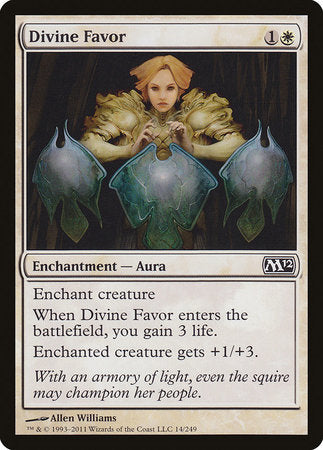 Divine Favor [Magic 2012] | Good Games Cannington