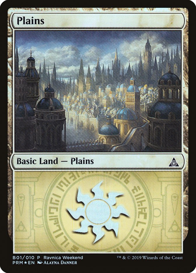 Plains (B01) [Ravnica Allegiance Guild Kit] | Good Games Cannington