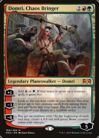 Domri, Chaos Bringer [Ravnica Allegiance] | Good Games Cannington