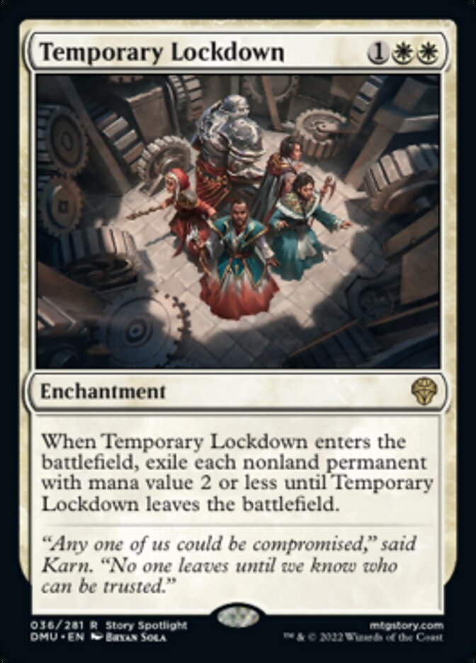 Temporary Lockdown [Dominaria United] | Good Games Cannington