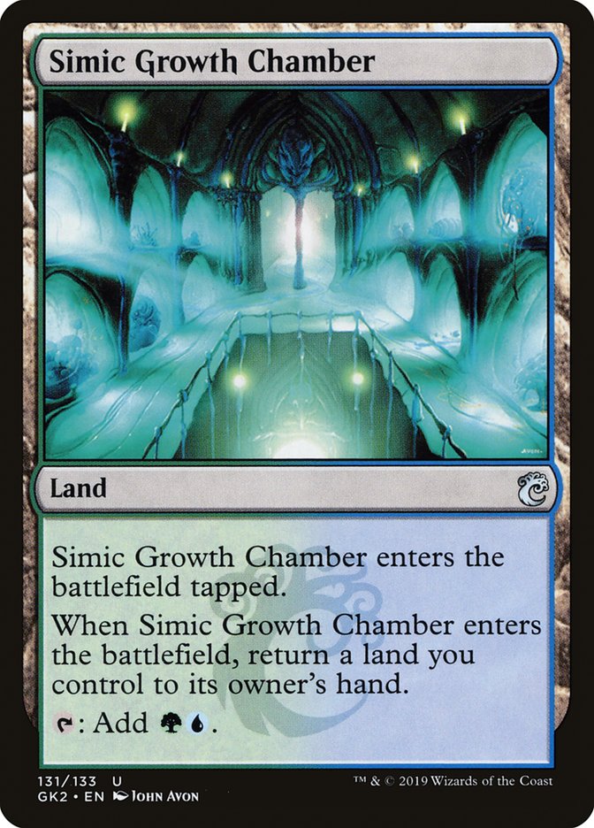 Simic Growth Chamber [Ravnica Allegiance Guild Kit] | Good Games Cannington