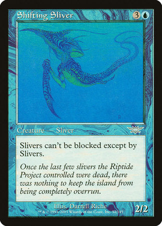 Shifting Sliver [Legions] | Good Games Cannington