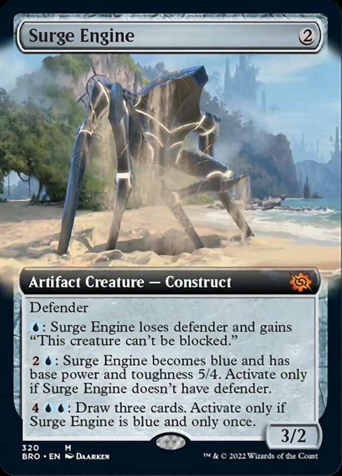 Surge Engine (Extended Art) [The Brothers' War] | Good Games Cannington
