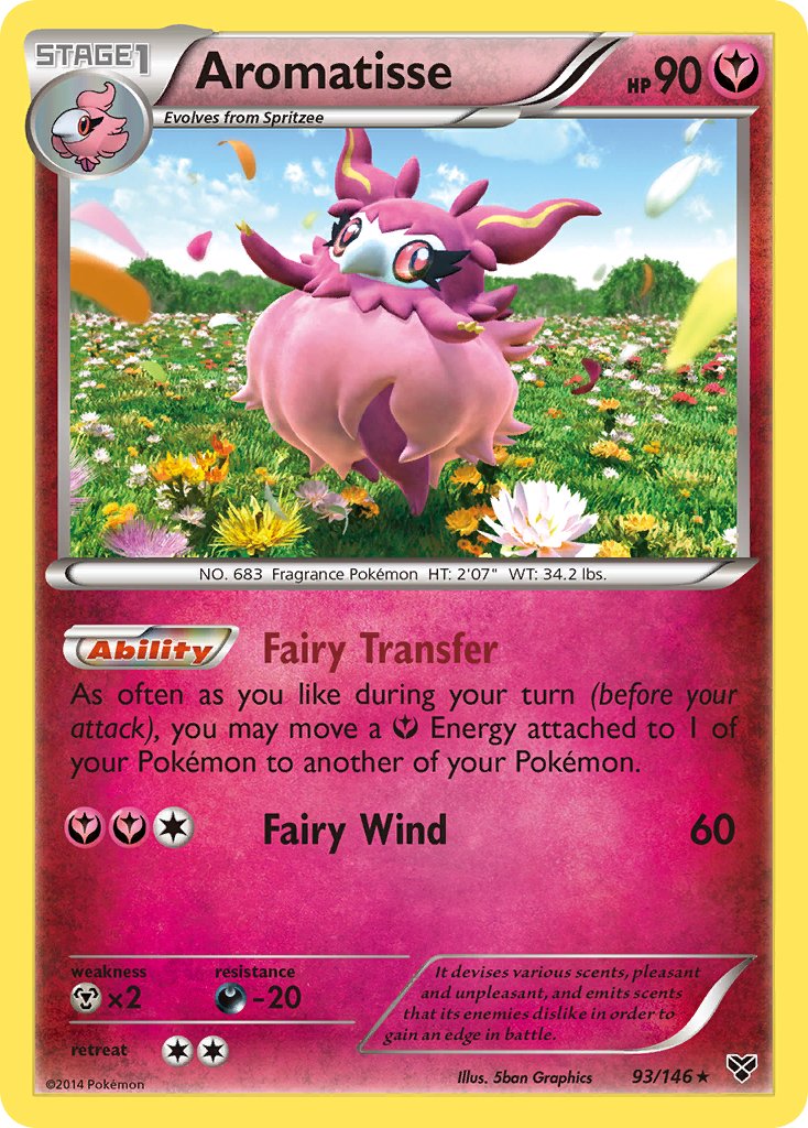 Aromatisse (93/146) (Theme Deck Exclusive) [XY: Base Set] | Good Games Cannington