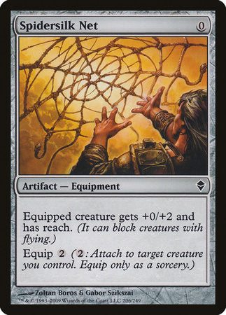 Spidersilk Net [Zendikar] | Good Games Cannington