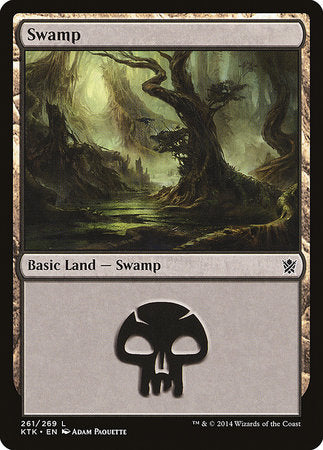 Swamp (261) [Khans of Tarkir] | Good Games Cannington
