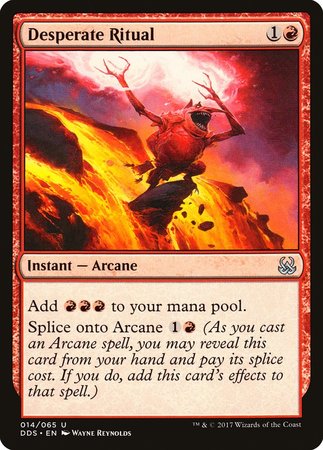 Desperate Ritual [Duel Decks: Mind vs. Might] | Good Games Cannington