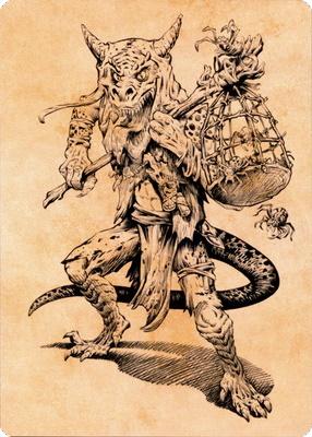 Taunting Kobold Art Card [Commander Legends: Battle for Baldur's Gate Art Series] | Good Games Cannington