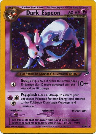 Dark Espeon (4/105) [Neo Destiny Unlimited] | Good Games Cannington