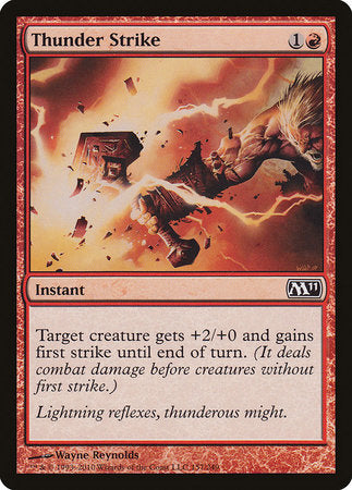 Thunder Strike [Magic 2011] | Good Games Cannington