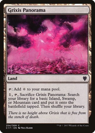 Grixis Panorama [Commander 2017] | Good Games Cannington
