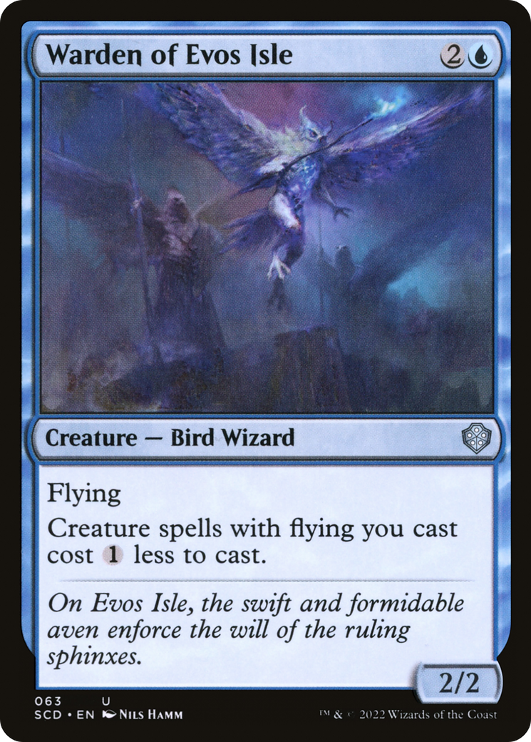 Warden of Evos Isle [Starter Commander Decks] | Good Games Cannington