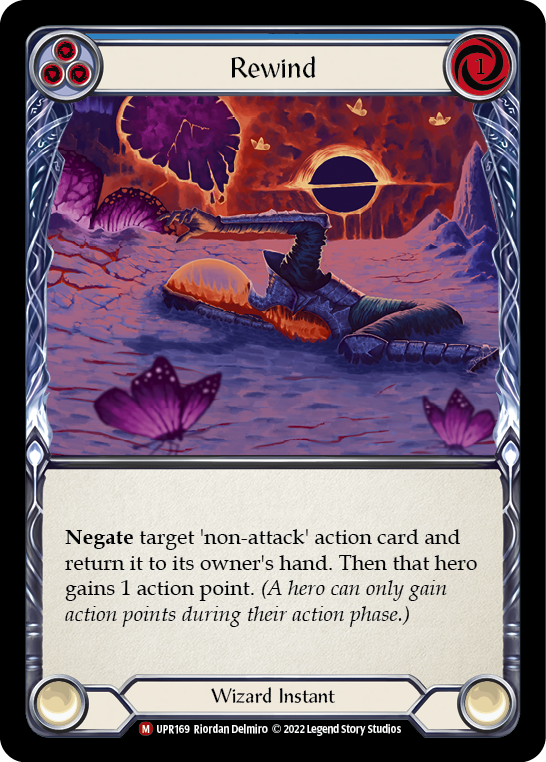 Rewind [UPR169] (Uprising)  Rainbow Foil | Good Games Cannington