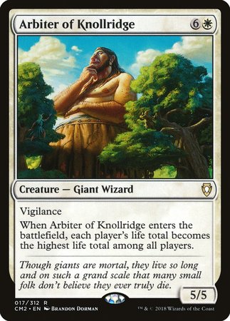 Arbiter of Knollridge [Commander Anthology Volume II] | Good Games Cannington