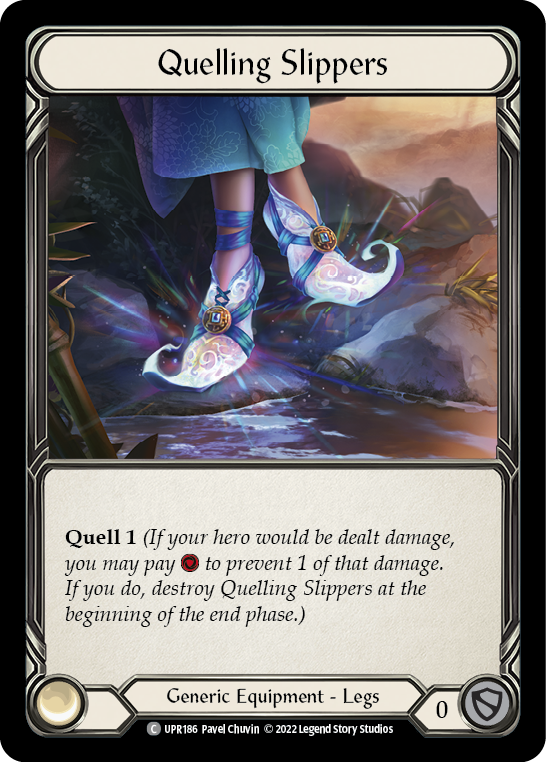 Quelling Slippers [UPR186] (Uprising)  Rainbow Foil | Good Games Cannington