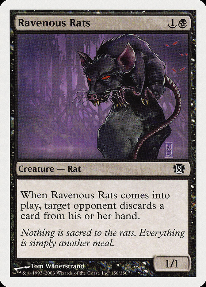 Ravenous Rats [Eighth Edition] | Good Games Cannington