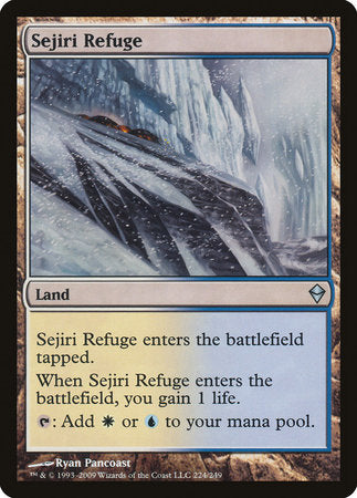 Sejiri Refuge [Zendikar] | Good Games Cannington