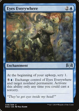 Eyes Everywhere [Ravnica Allegiance] | Good Games Cannington