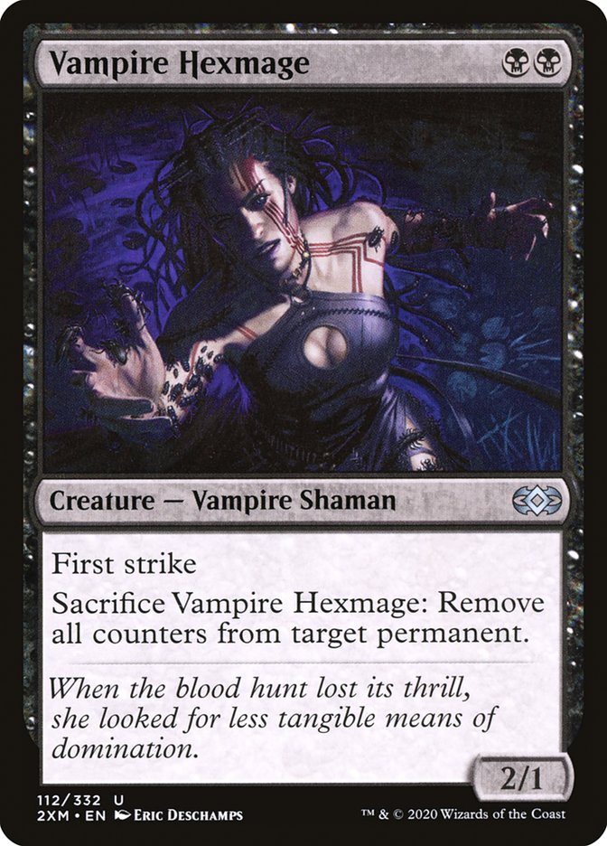 Vampire Hexmage [Double Masters] | Good Games Cannington