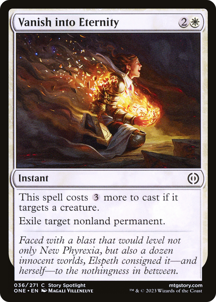 Vanish into Eternity [Phyrexia: All Will Be One] | Good Games Cannington