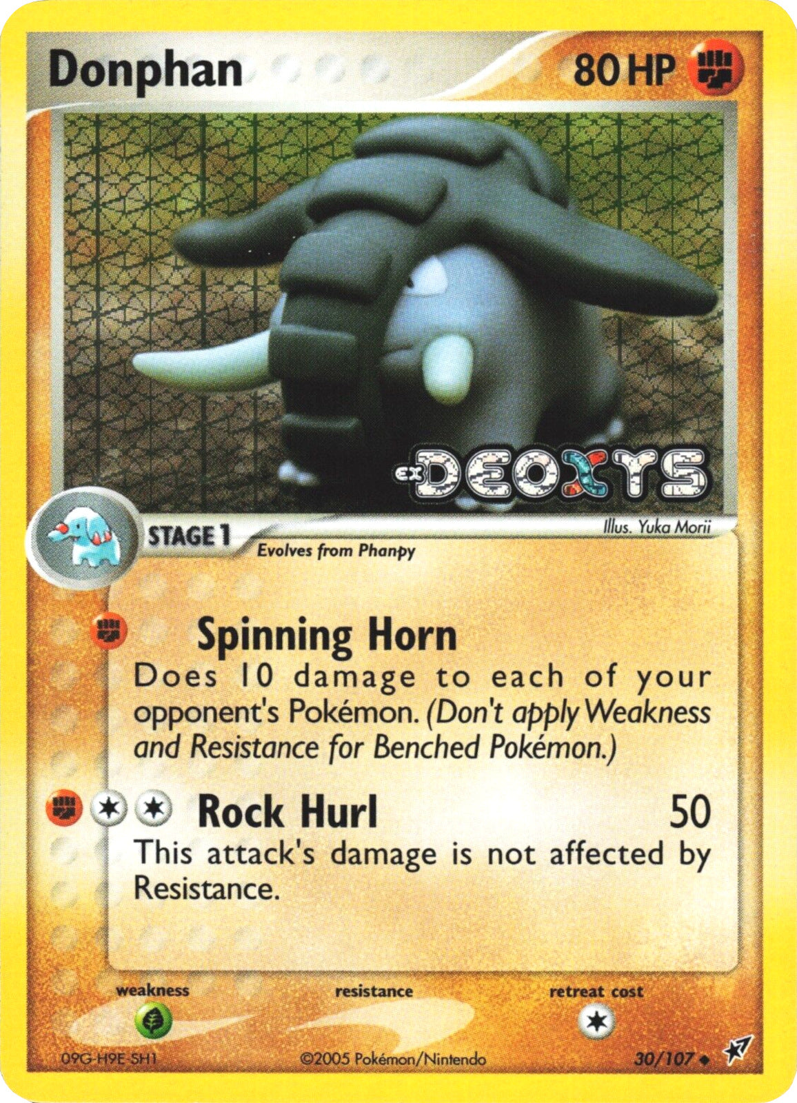 Donphan (30/107) (Stamped) [EX: Deoxys] | Good Games Cannington