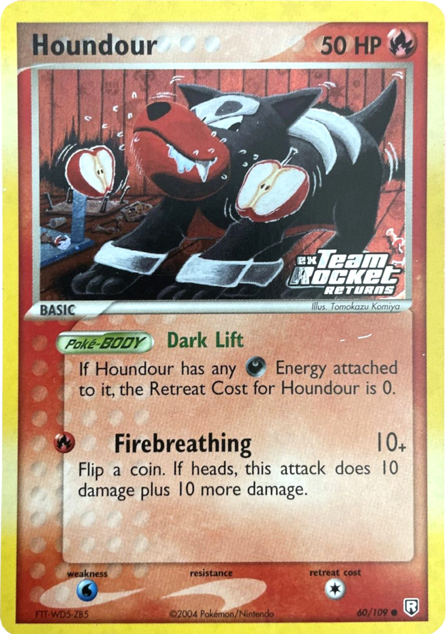 Houndour (60/109) (Stamped) [EX: Team Rocket Returns] | Good Games Cannington