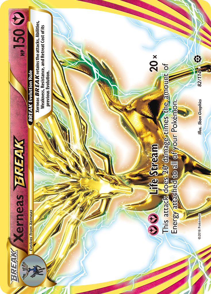 Xerneas BREAK (82/114) [XY: Steam Siege] | Good Games Cannington