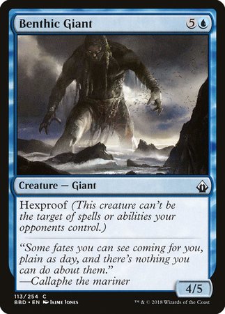 Benthic Giant [Battlebond] | Good Games Cannington