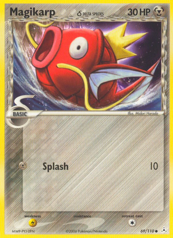 Magikarp (69/110) (Delta Species) [EX: Holon Phantoms] | Good Games Cannington