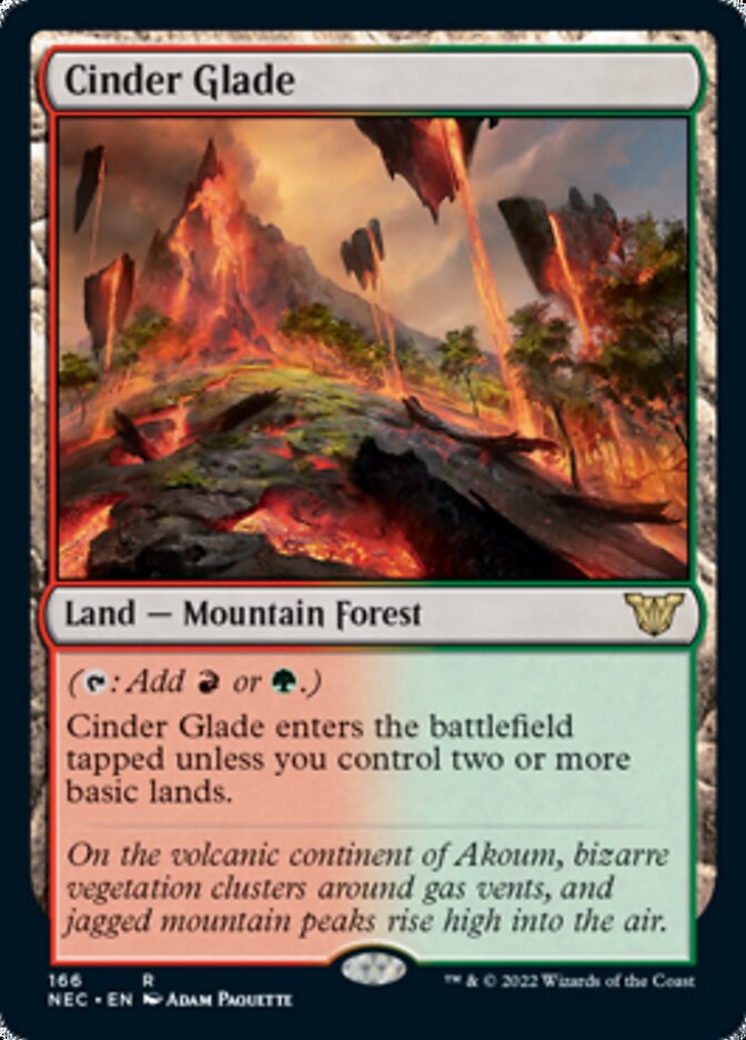 Cinder Glade [Kamigawa: Neon Dynasty Commander] | Good Games Cannington