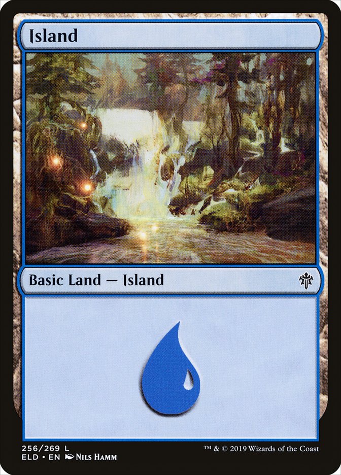 Island (256) [Throne of Eldraine] | Good Games Cannington