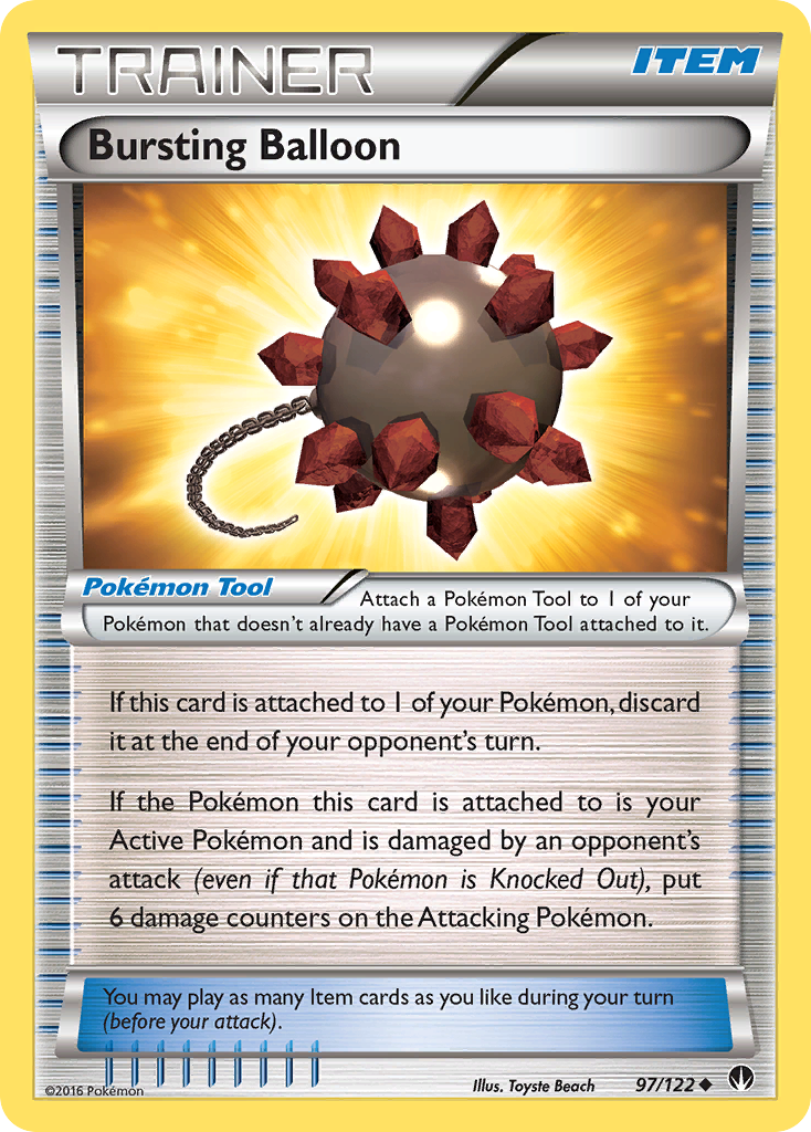 Bursting Balloon (97/122) [XY: BREAKpoint] | Good Games Cannington