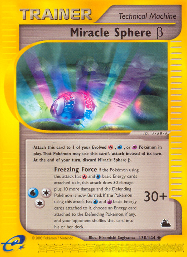 Miracle Sphere Beta (130/144) [Skyridge] | Good Games Cannington
