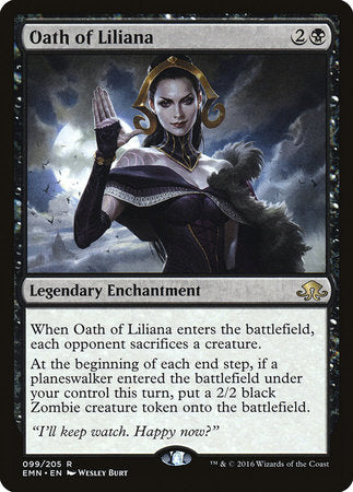 Oath of Liliana [Eldritch Moon] | Good Games Cannington