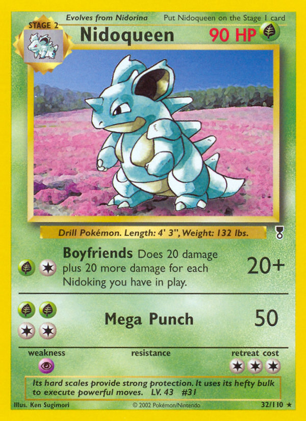 Nidoqueen (32/110) [Legendary Collection] | Good Games Cannington