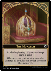 The Monarch // Shapeshifter Double-Sided Token [March of the Machine Commander Tokens] | Good Games Cannington