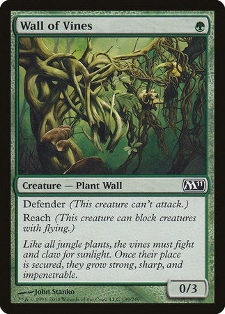 Wall of Vines [Magic 2011] | Good Games Cannington