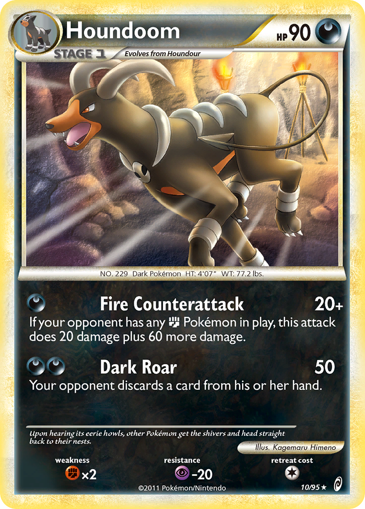 Houndoom (10/95) [HeartGold & SoulSilver: Call of Legends] | Good Games Cannington
