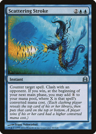 Scattering Stroke [Commander 2011] | Good Games Cannington