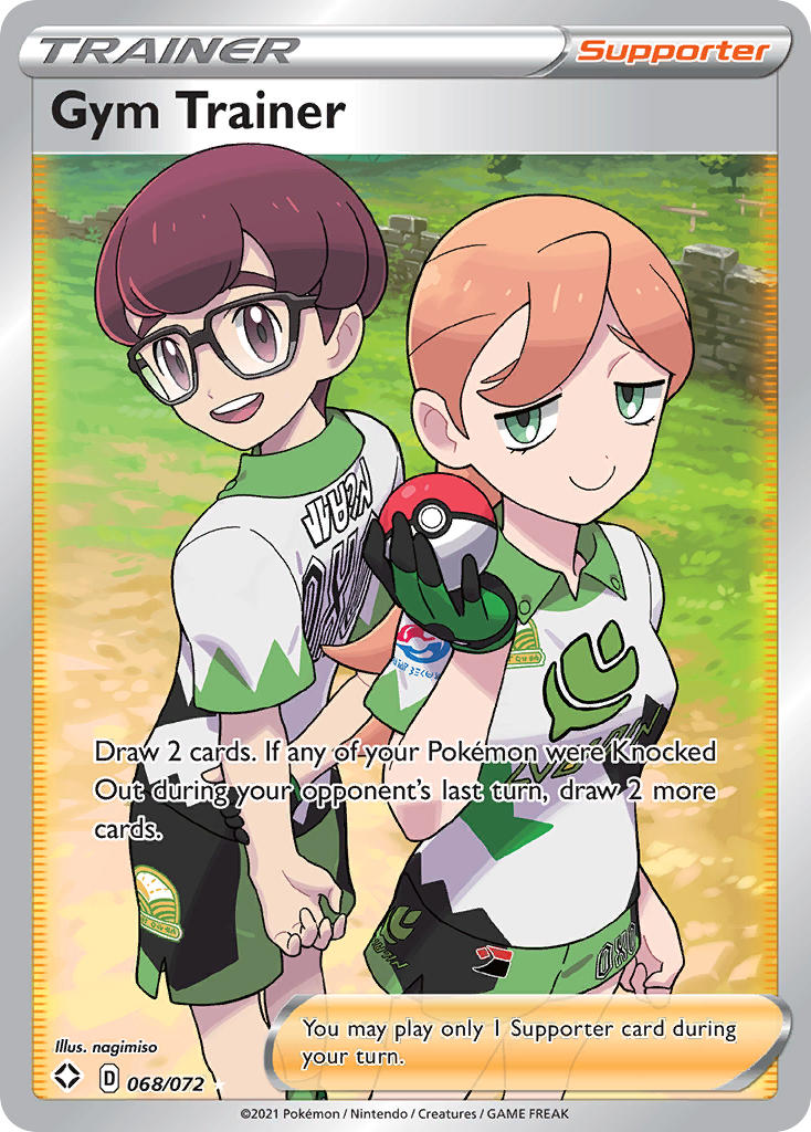 Gym Trainer (068/072) [Sword & Shield: Shining Fates] | Good Games Cannington