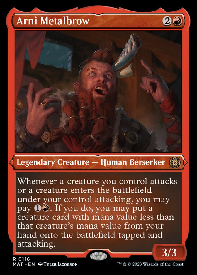 Arni Metalbrow (Foil Etched) [March of the Machine: The Aftermath] | Good Games Cannington