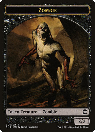 Zombie Token [Eternal Masters Tokens] | Good Games Cannington